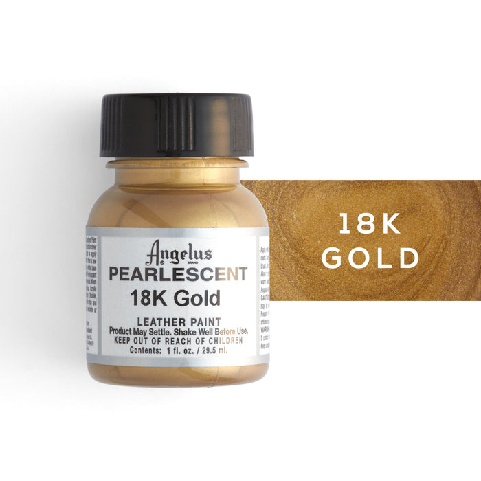 Angelus Metallic Pearlescent Leather Paint — Tandy