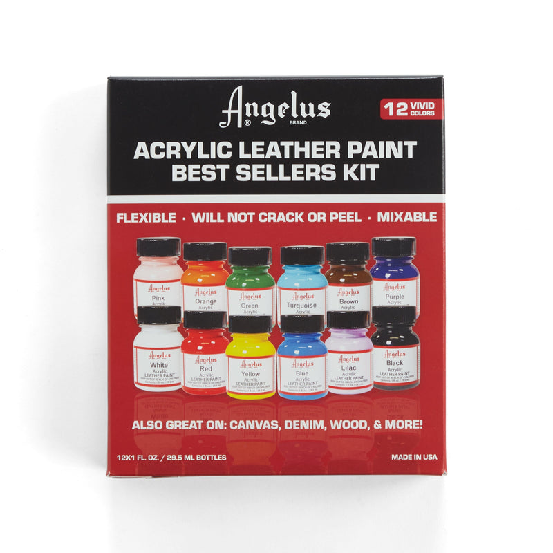 Angelus Best Sellers Leather Paint Set