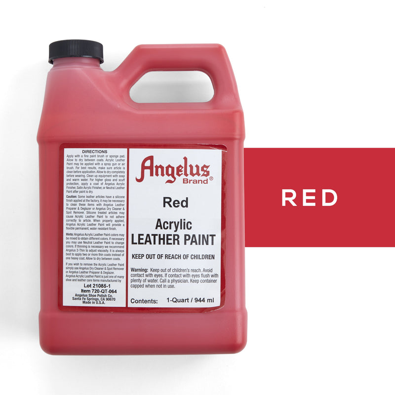 Angelus Leather Paint 32 fl. oz. - FINAL SALE