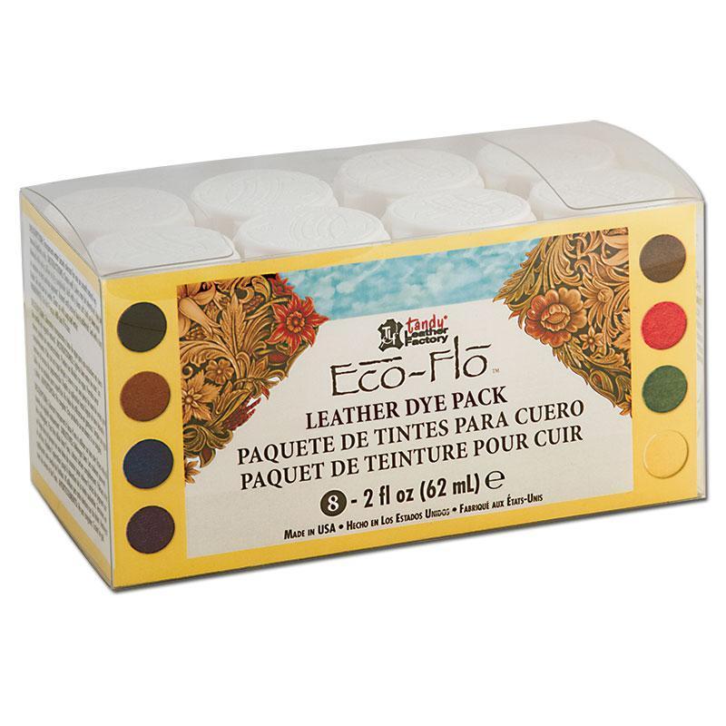 Eco-Flo Leather Dye Pack