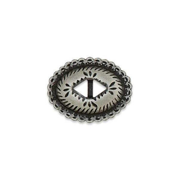 Nava Slotted Conchos - 6 Pack