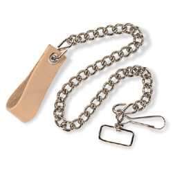 Wallet Chain With Leather Loop