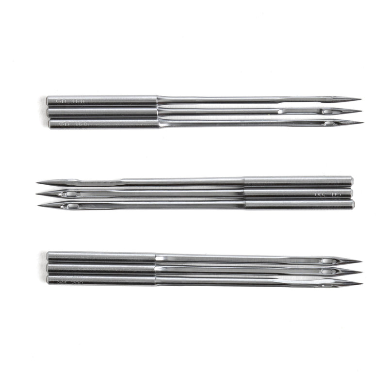 Round Point Machine Needles 3 Pack