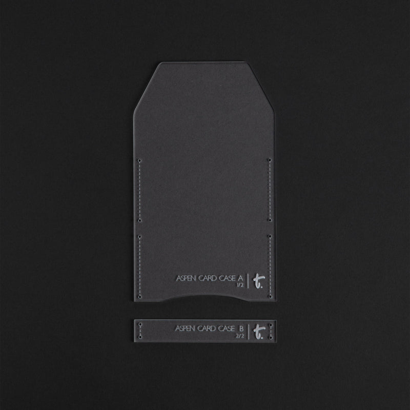 Aspen Card Case Acrylic Template