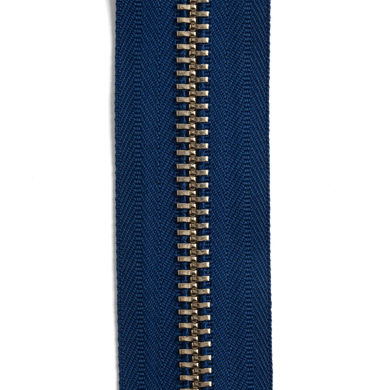 YKK #10 Nickel Plate Zipper Tape 6 ft. (1.8 m)