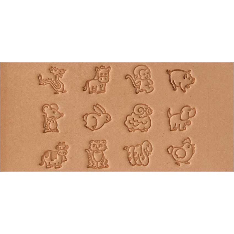 Cartoon Animal Stamp Set