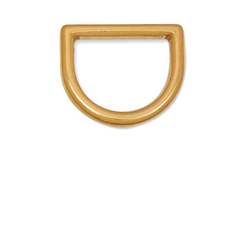 Cast D-Ring Brass
