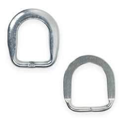 Flat Formed Cinch D-Rings Stainless Steel