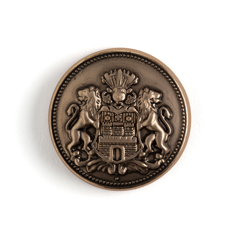 Lion Crest Concho - FINAL SALE