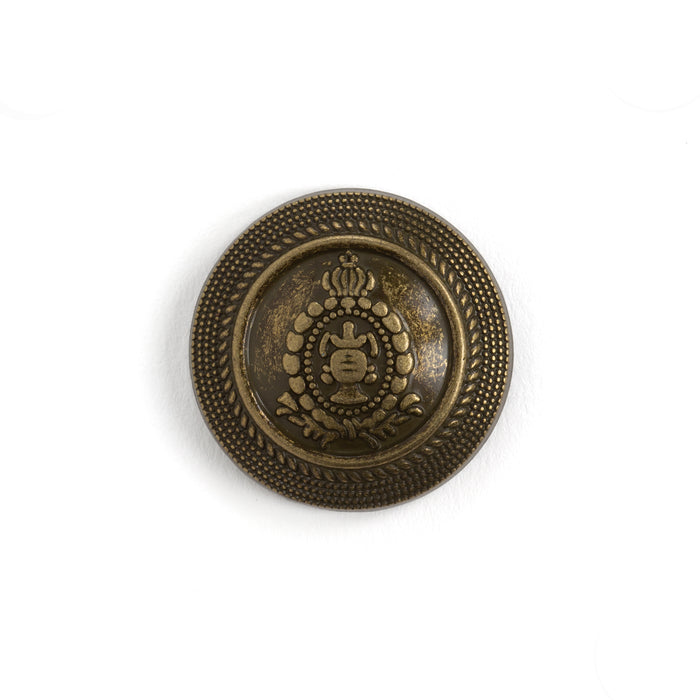 Antique Gold Button Concho