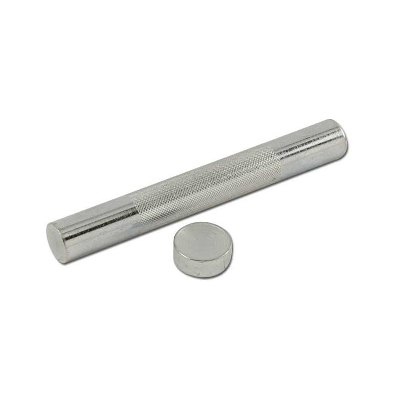Poseur de rivets à double capuchon large avec enclume