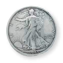 Concho demi-dollar Liberty