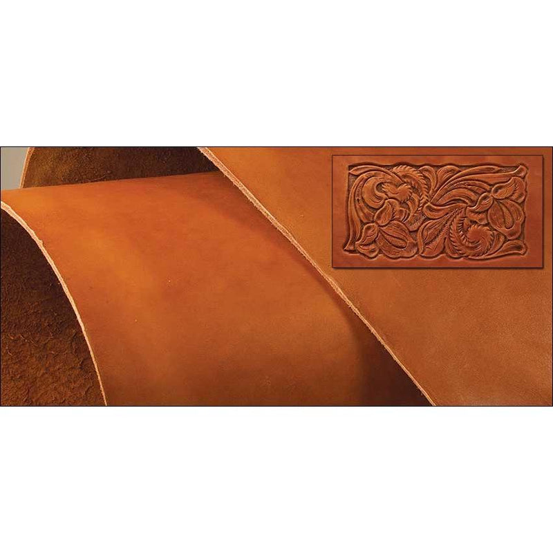 Veg-Tan Saddle Skirting Side - Tan