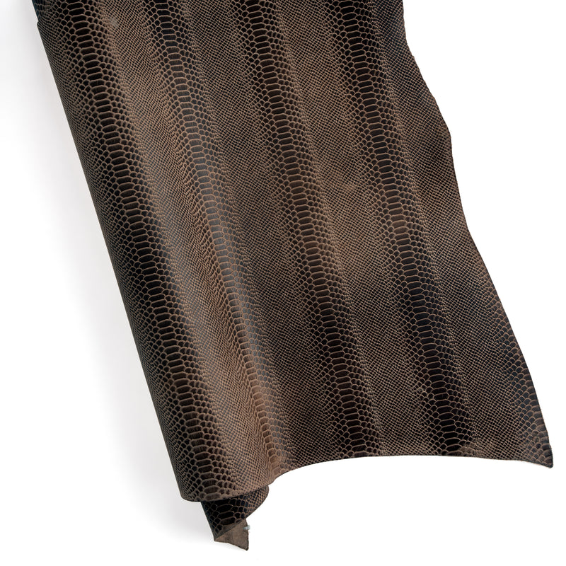 Python Embossed Designer Double Shoulder