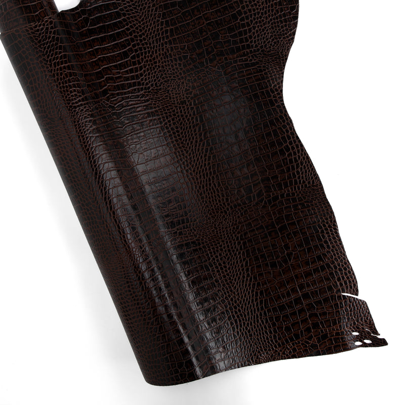 Mauri Croc Embossed Designer Double Shoulders