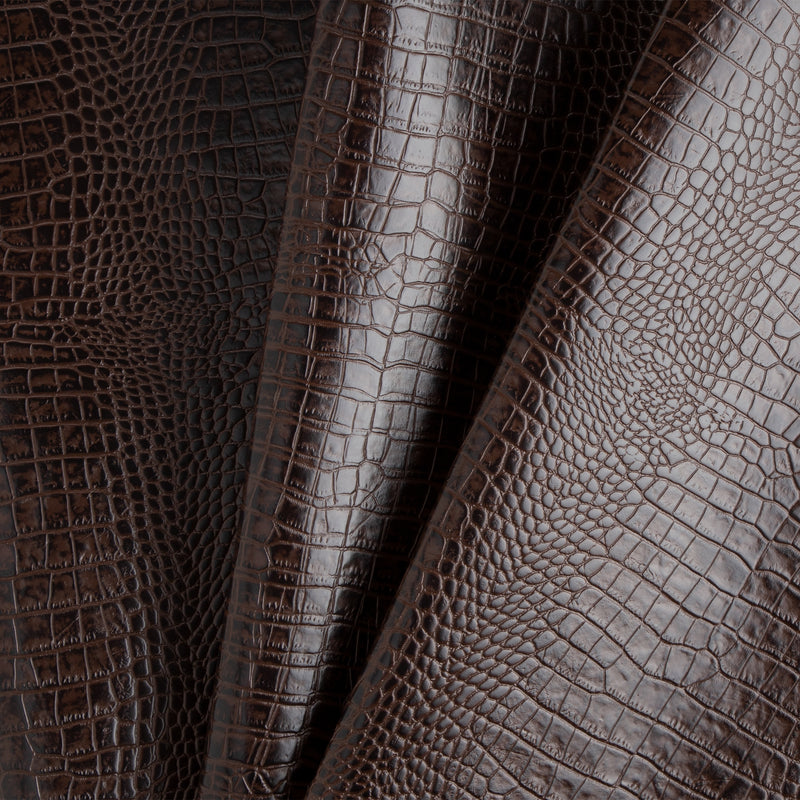 Mauri Croc Embossed Designer Double Shoulders