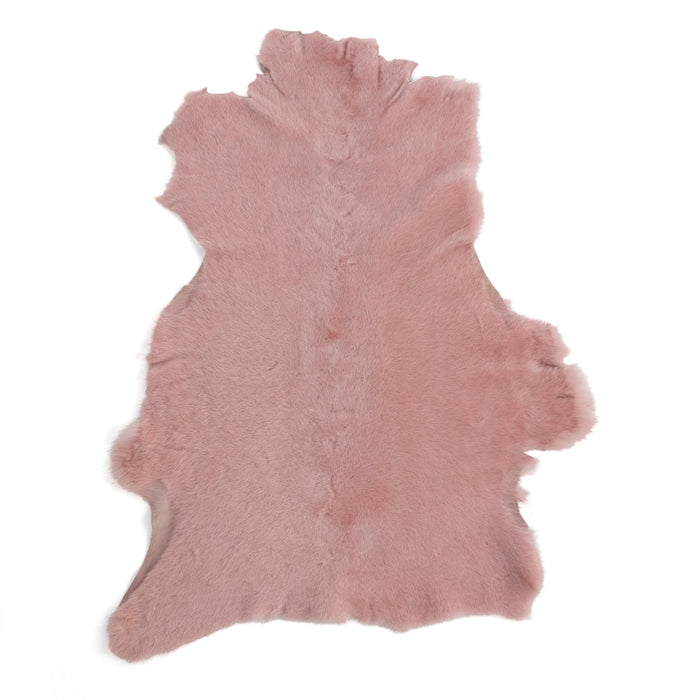 Hair-On Shearling Pink