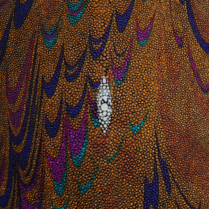 Metallic Stingray Skin