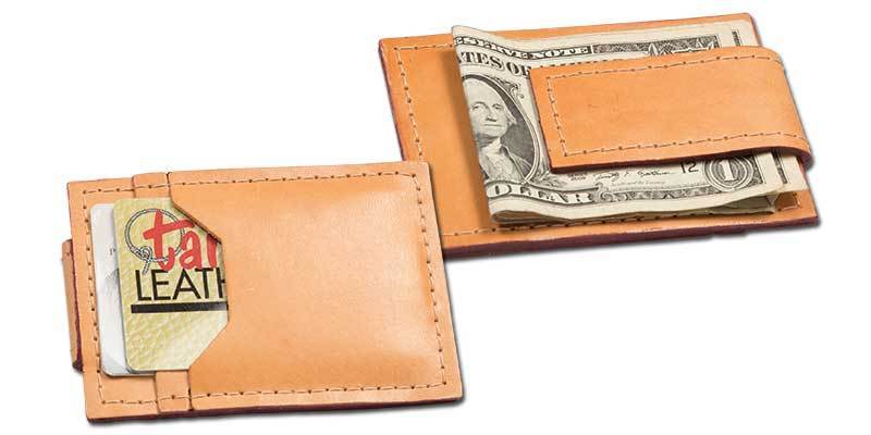 Classic Money Clip Wallet Kit — Tandy Leather Canada