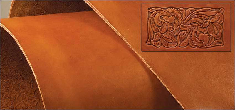 Veg-Tan Saddle Skirting Side - Tan