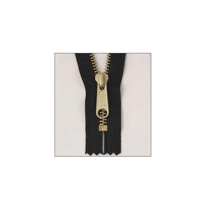 YKK #5 Brass Complete Zipper — Tandy Leather Canada