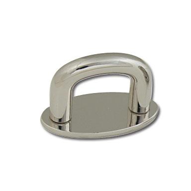 Strap Loop With Plate Nickel Plate