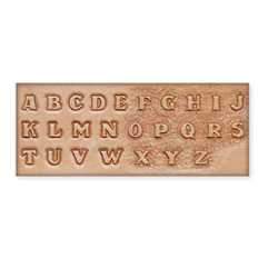 Alphabet Craftaid® 1/2" (1.3 cm)