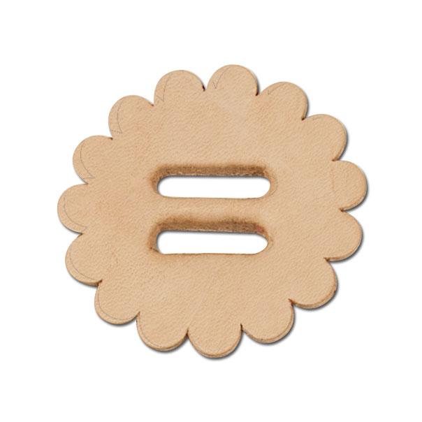 Leather Conchos With Slots 6 Pack