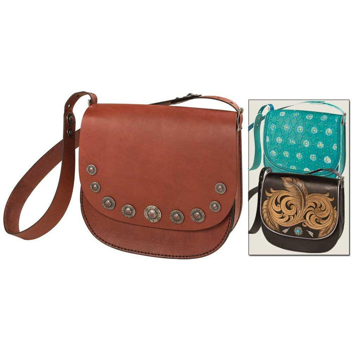 Leather Purse with 3 Compartments | Carlbergs Gift Shop