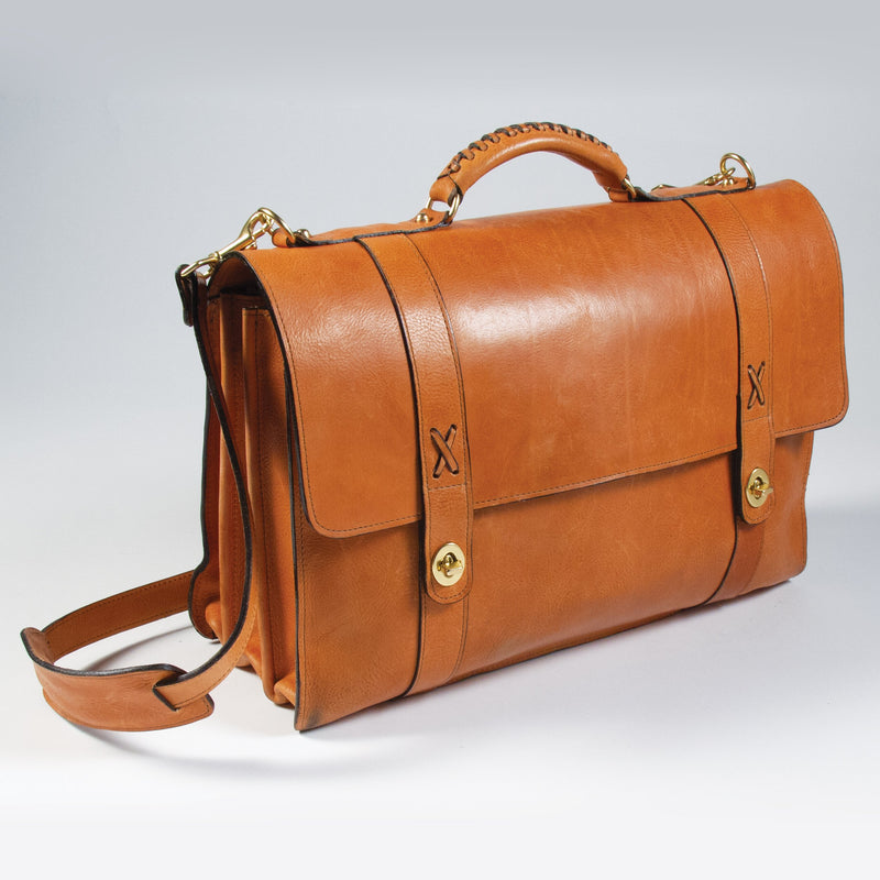 Portofino Veg-Tan Double Shoulder