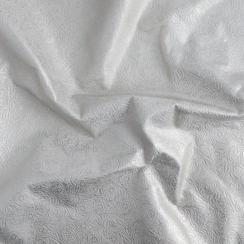 Floral Embossed Double Shoulder Metallic - FINAL SALE