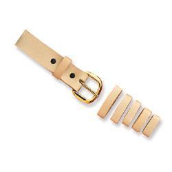 Natural Cowhide Belt Keepers