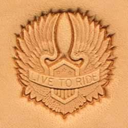 Motorcycle Wings Craftool® 3-D Stamp