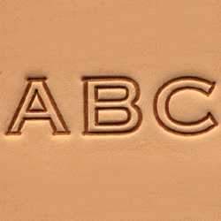 Craftool® 1/2" (13 mm) Block Alphabet Set
