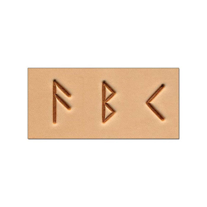 Craftool® 3/4" (19 mm) Runic Alphabet Set
