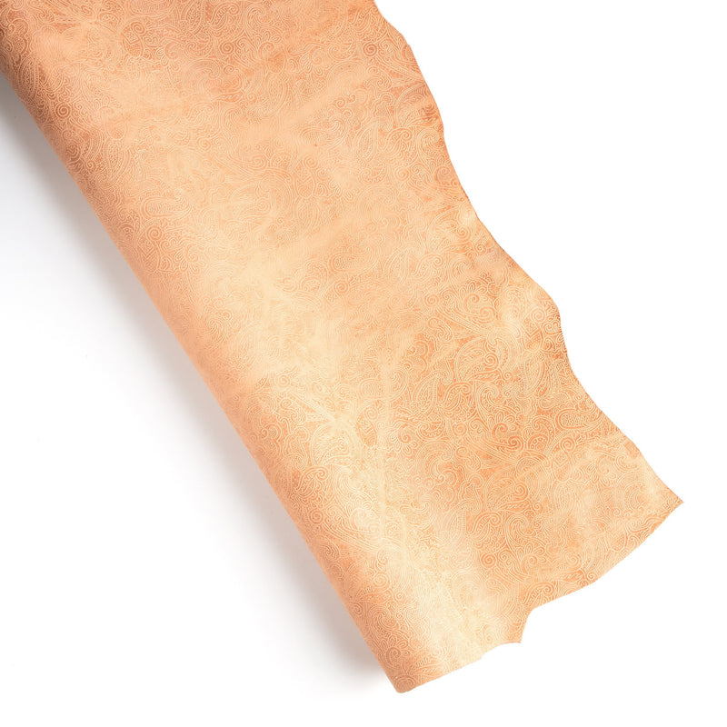 Hombros simples grabados en bronceado vegetal