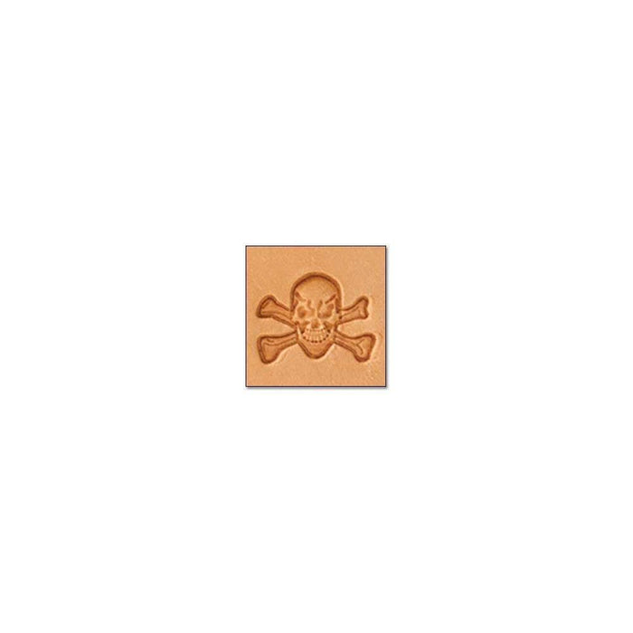 Craftool® Mini 3-D Stamp Skull X Bones