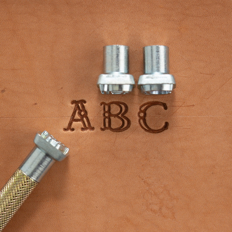 Alphabet Stamp Set Fancy 3/8" (10 mm)