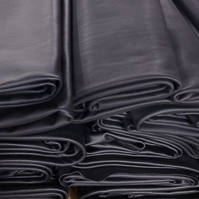 Black Leather For Sale: Wholesale Black Leather Hides - Negma Leather