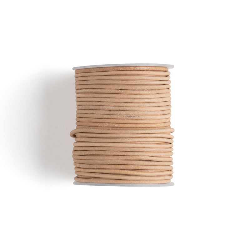 Lacet rond en cuir 25 verges (22,9 m)