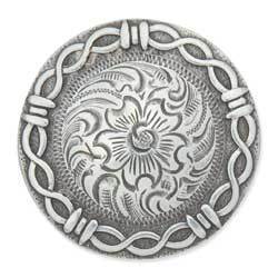 Barbed Wire Edge Conchos