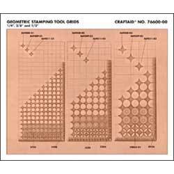 Geometric Stamping Grid Craftaid®