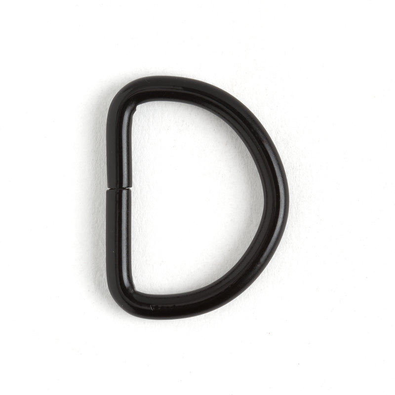 Paquete de 6 anillos en forma de D macizos