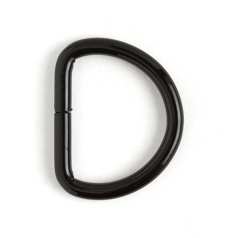 Paquete de 6 anillos en forma de D macizos