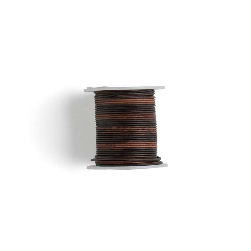 Lacet rond en cuir 25 verges (22,9 m)