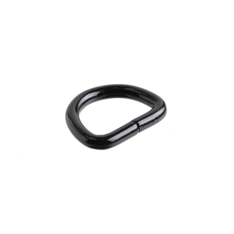 Paquete de 6 anillos en forma de D macizos
