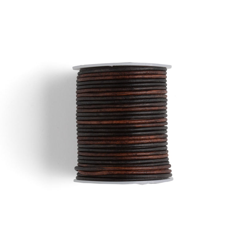 Lacet rond en cuir 25 verges (22,9 m)