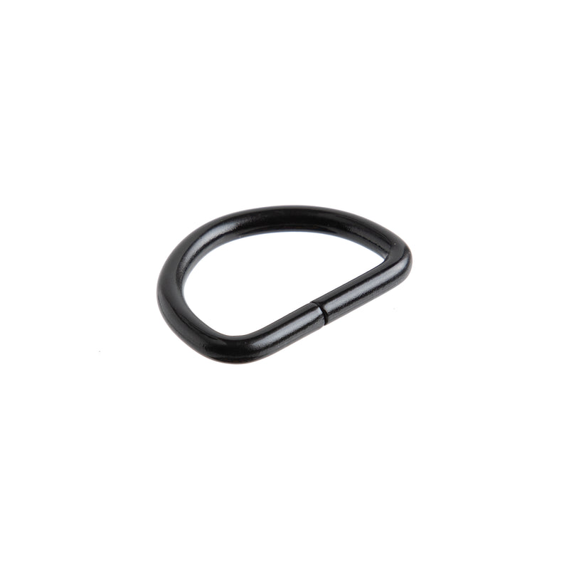 Paquete de 6 anillos en forma de D macizos