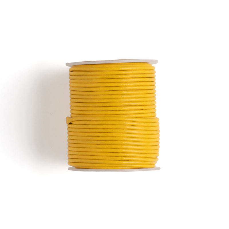 Lacet rond en cuir 25 verges (22,9 m)