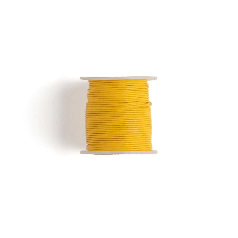 Lacet rond en cuir 25 verges (22,9 m)